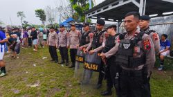 Pengamanan Ketat Polri Amankan Final “Kades Open Cup 2025” di Songgom